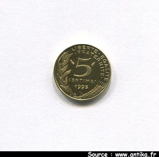 5 CENTIMES MARIANNE