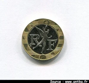 10 FRANCS GENIE DE LA BASTILLE