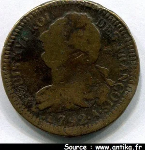 2 SOLS FRANCOIS, An 3 à 5 LOUIS XVI