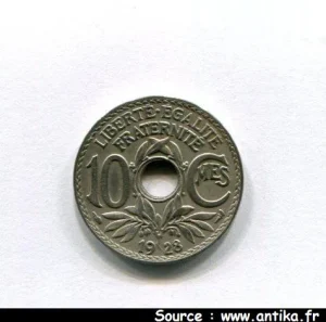 10 CENTIMES LINDAUER
