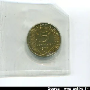 5 CENTIMES MARIANNE