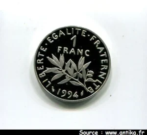 1 FRANC SEMEUSE
