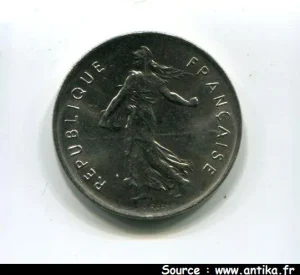 5 FRANCS SEMEUSE Cupro-nickel