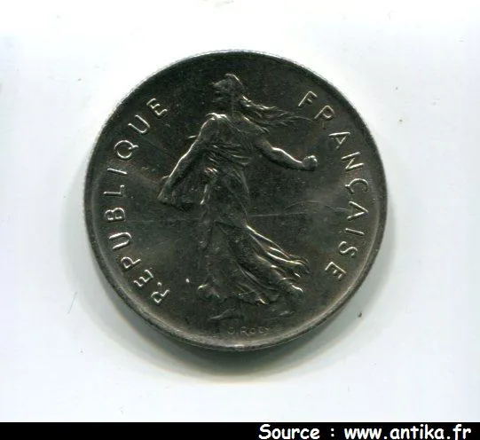 5 FRANCS SEMEUSE Cupro-nickel