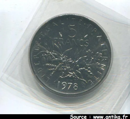 5 FRANCS SEMEUSE Cupro-nickel