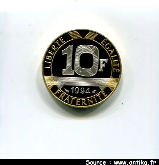 10 FRANCS GENIE DE LA BASTILLE
