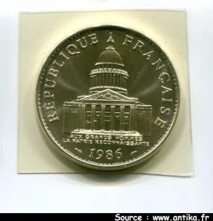 100 FRANCS PANTHEON
