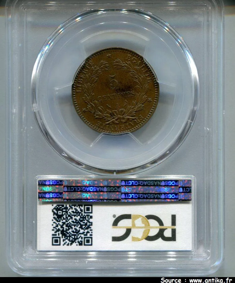 5 CENTIMES CERES