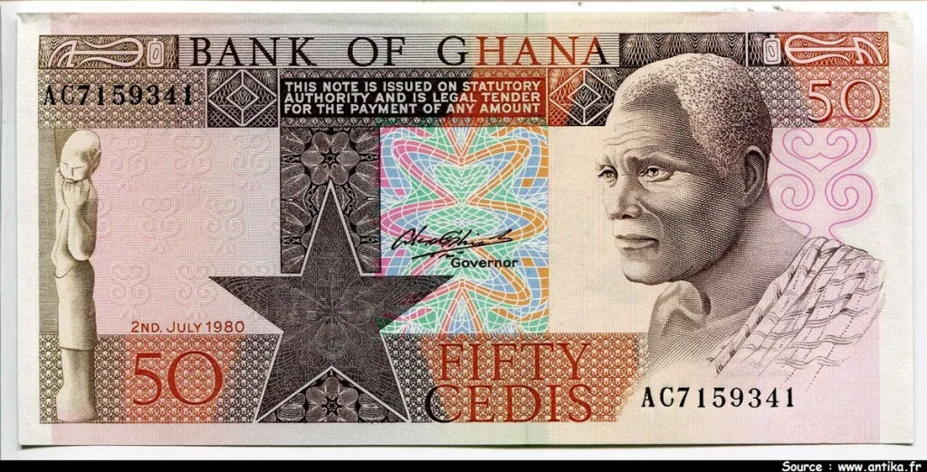 50 Cedis Vieil Homme