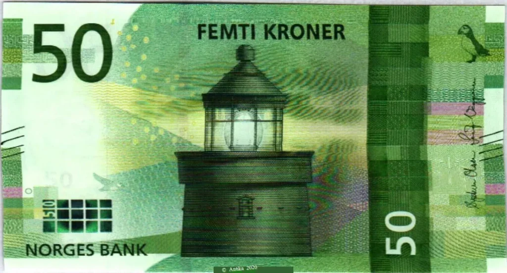 50 Kroner Phare 3D * * * * * * NOUVEAUTE