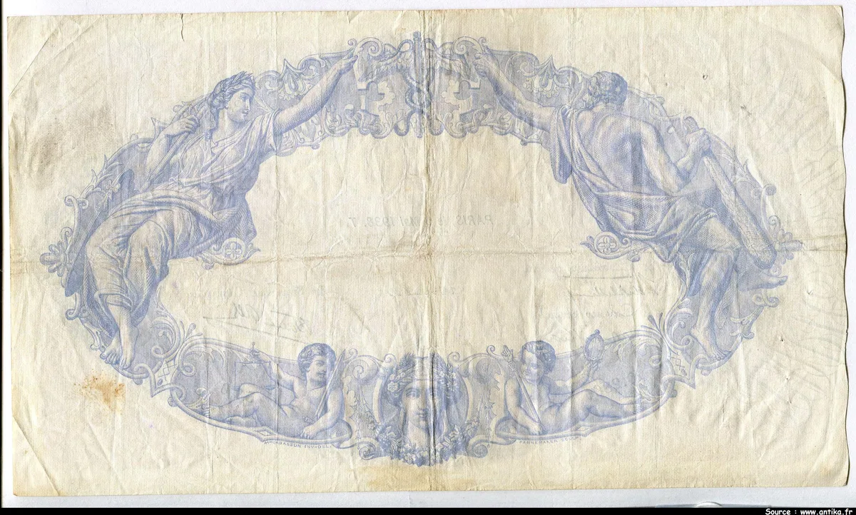 500 FRANCS BLEU & ROSE -Type 1888 modifié