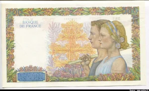 500 FRANCS LA PAIX - Type 1939