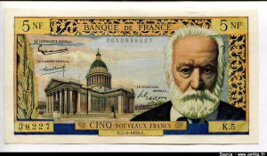 5 NF VICTOR HUGO - Type 1959