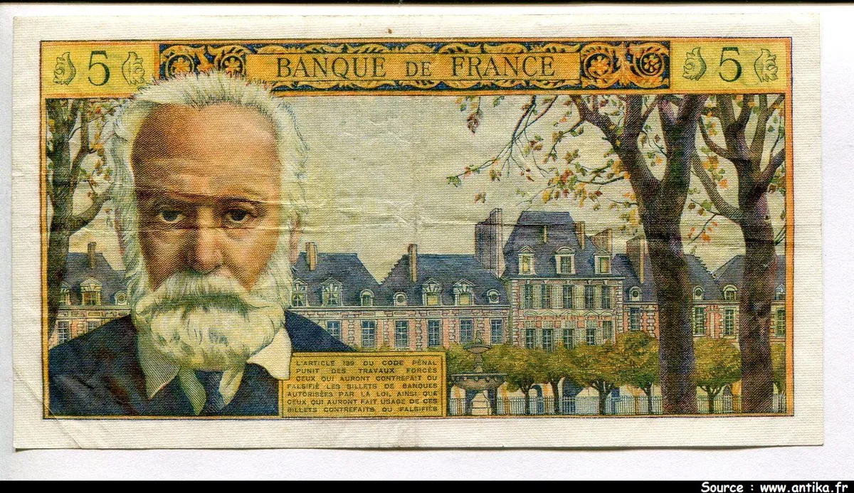 5 NF VICTOR HUGO - Type 1959