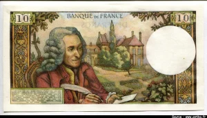 10 FRANCS VOLTAIRE - Type 1963