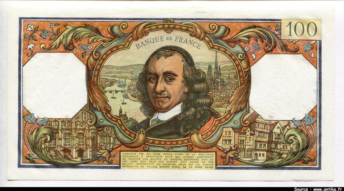 100 FRANCS CORNEILLE - Type 1964