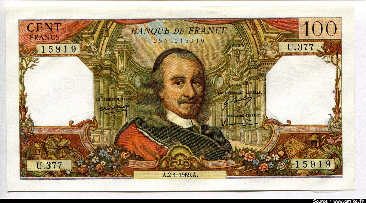 100 FRANCS CORNEILLE - Type 1964