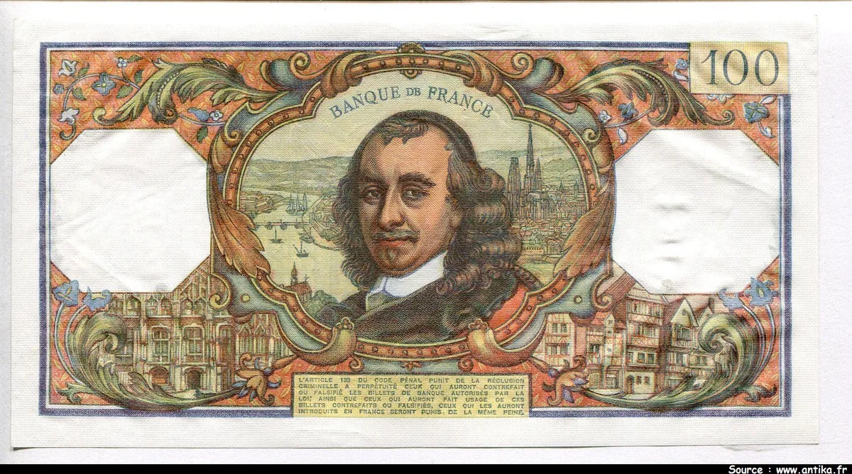 100 FRANCS CORNEILLE - Type 1964