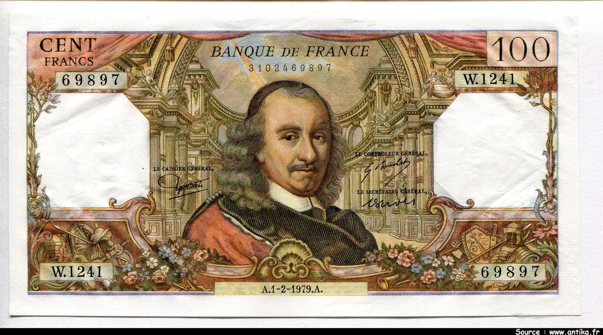 100 FRANCS CORNEILLE - Type 1964