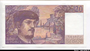 20 FRANCS DEBUSSY - Type 1980