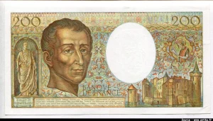 200 FRANCS MONTESQUIEU -Type 1981