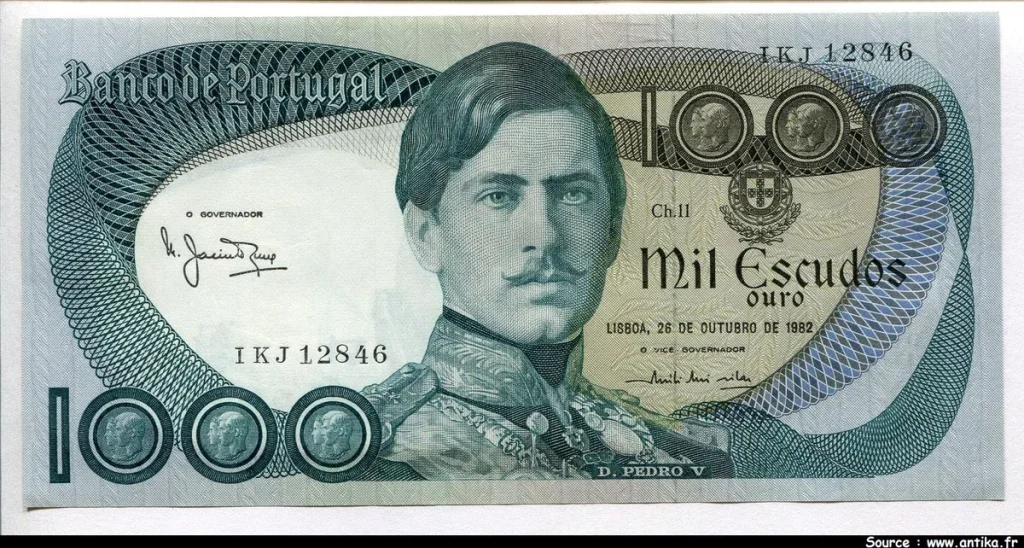 1000 Escudos Don Pedro V PROMO