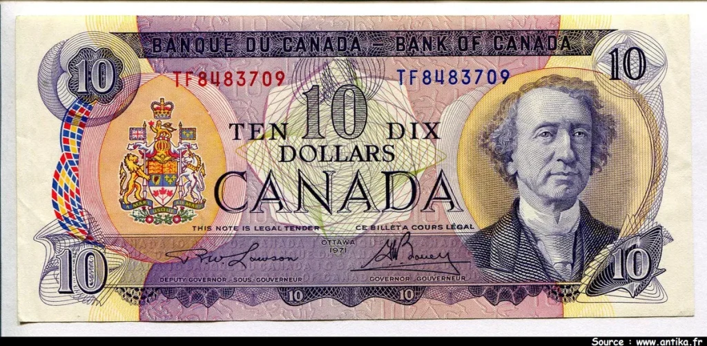10 Dollars Sir John A.Mac Donald