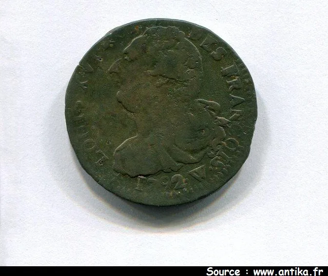 2 SOLS FRANCOIS, An 3 à 5 LOUIS XVI