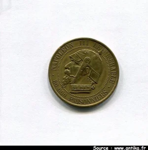 5 CENTIMES Monnaie Satirique