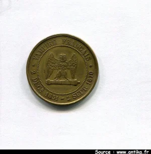5 CENTIMES Monnaie Satirique