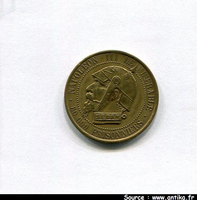 5 CENTIMES Monnaie Satirique