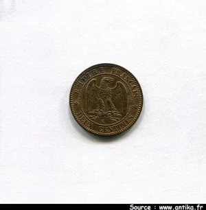 2 CENTIMES NAP III T.L
