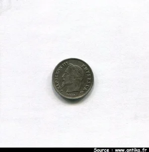 20 CENTIMES NAP III T.L G.M