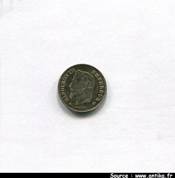 20 CENTIMES NAP III T.L G.M