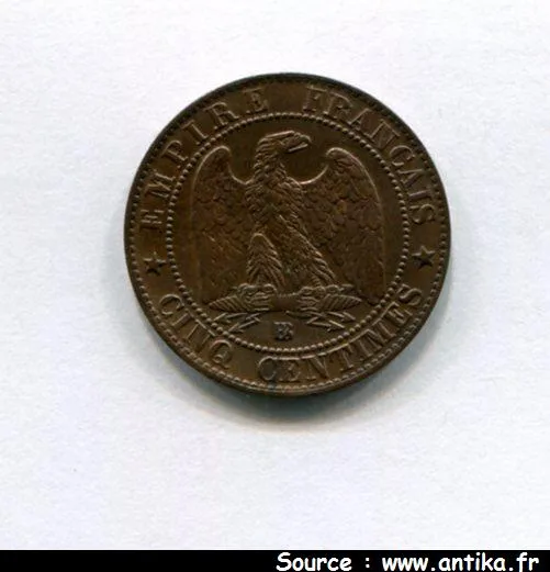 5 CENTIMES NAP III T.L