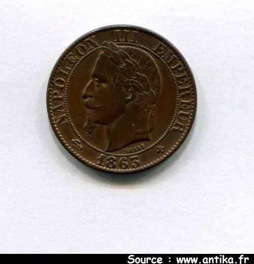 5 CENTIMES NAP III T.L
