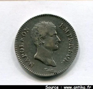 2 FRANCS NAP EMP T.N