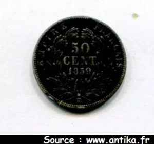 50 CENTIMES NAP III T.N