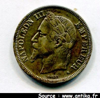 2 FRANCS NAP III T.L