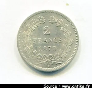 2 FRANCS CERES sans légende