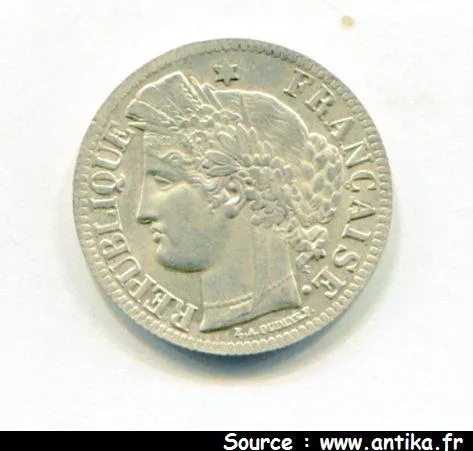 2 FRANCS CERES sans légende