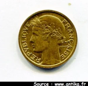 1 FRANC MORLON Bronze-Alu