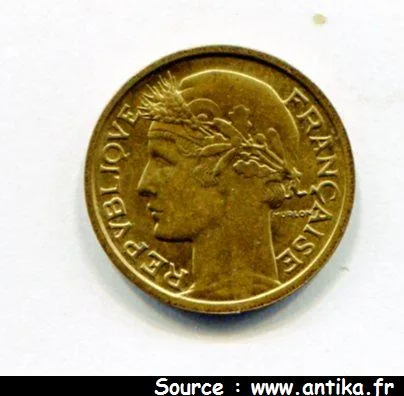 1 FRANC MORLON Bronze-Alu