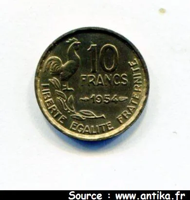 10 FRANCS Guiraud
