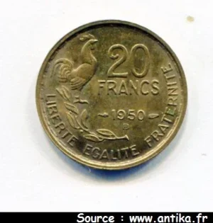 20 FRANCS Georges Guiraud