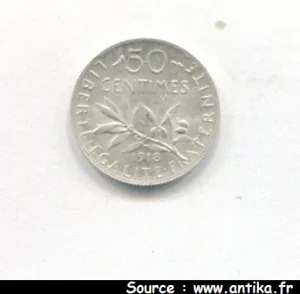 50 CENTIMES SEMEUSE