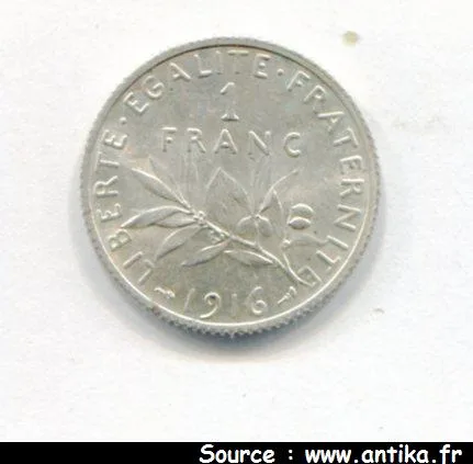 1 FRANC SEMEUSE