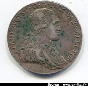 THALER Argt FREDERIC AUGUST III