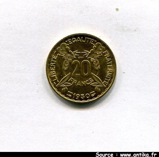 20 FRANCS Concours de MORLON