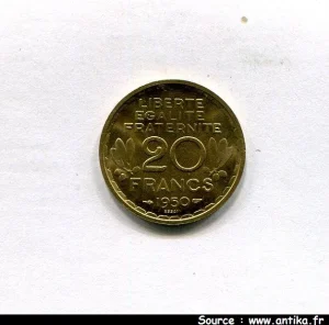 20 FRANCS Concours de SIMON